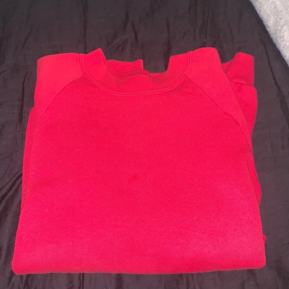 womens fruit of the loom plain sweatshirt/ size M
